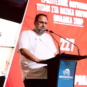 Η συγκίνηση του Βαγγέλη Μαρινάκη όταν αναφέρθηκε στα ευρωπαϊκά: «Το πήραμε σε ελληνικά χώματα»