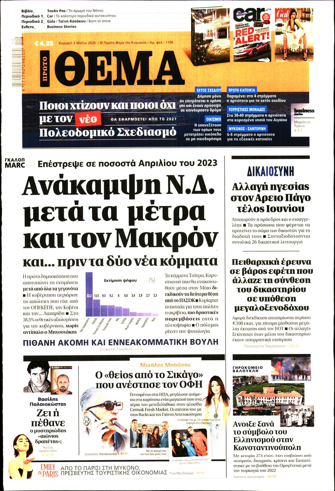 Πρωτοσέλιδο εφημερίδας