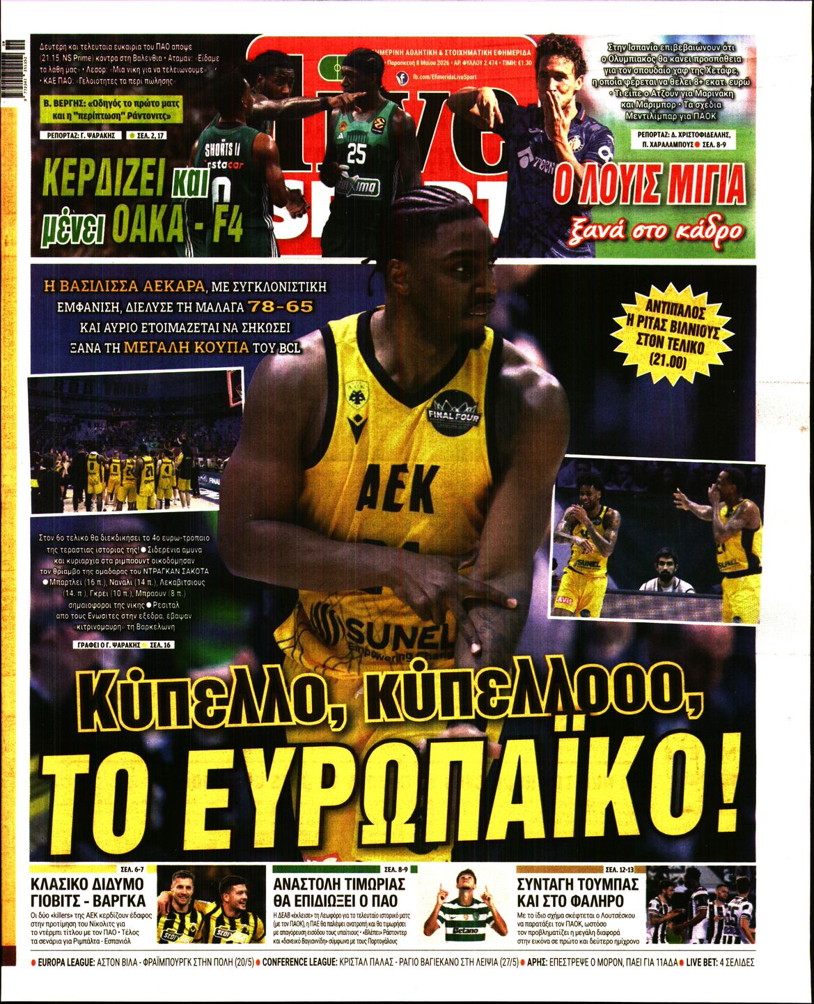 Πρωτοσέλιδο εφημερίδας