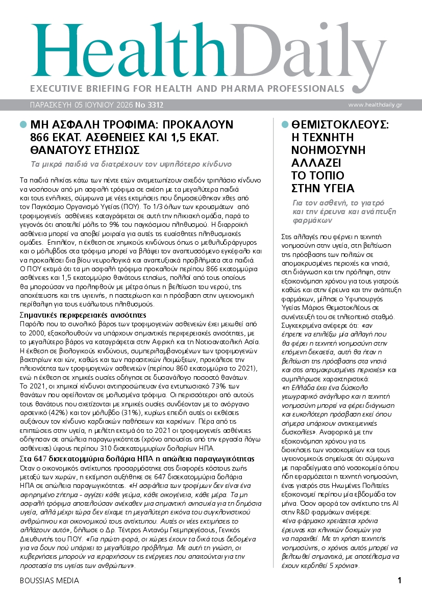 Πρωτοσέλιδο εφημερίδας