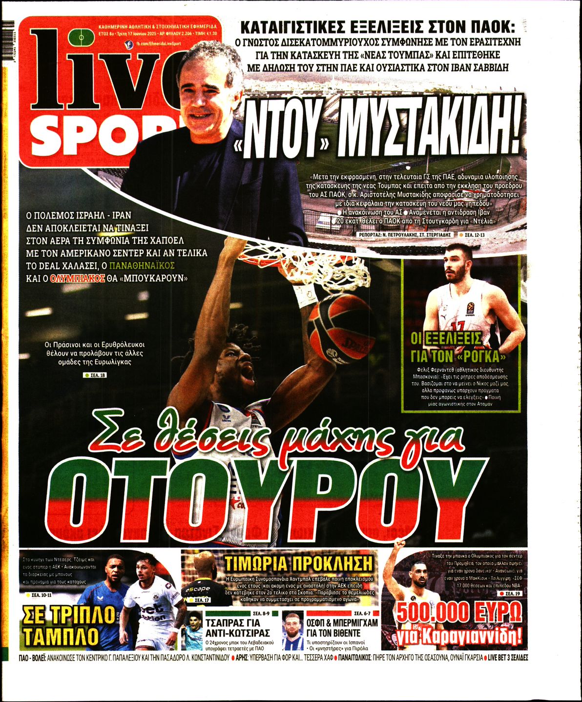 Πρωτοσέλιδο εφημερίδας