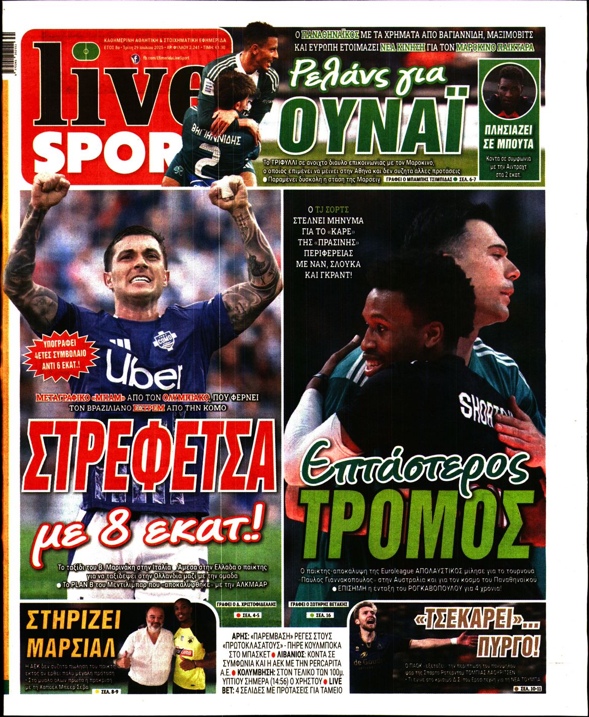 Πρωτοσέλιδο εφημερίδας